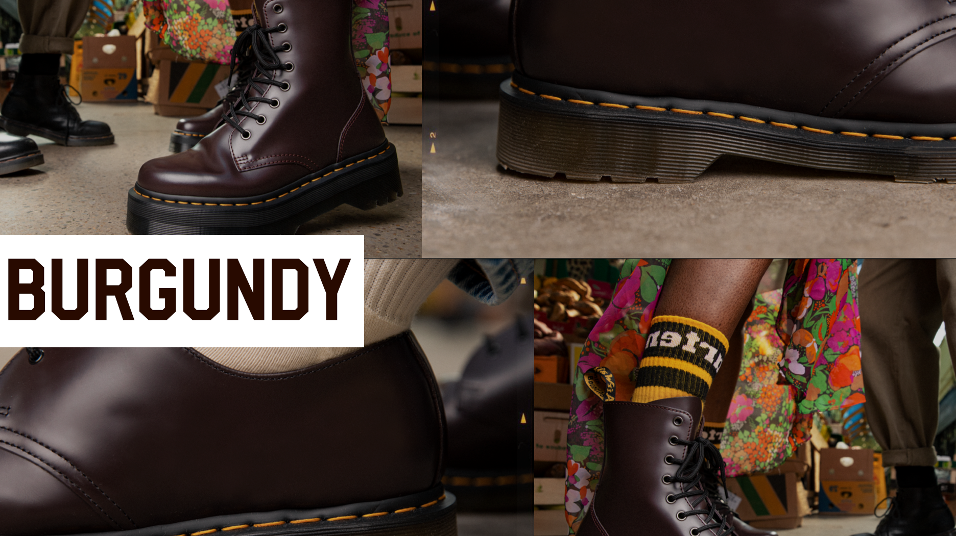 NEU! Dr. Martens Burgundy