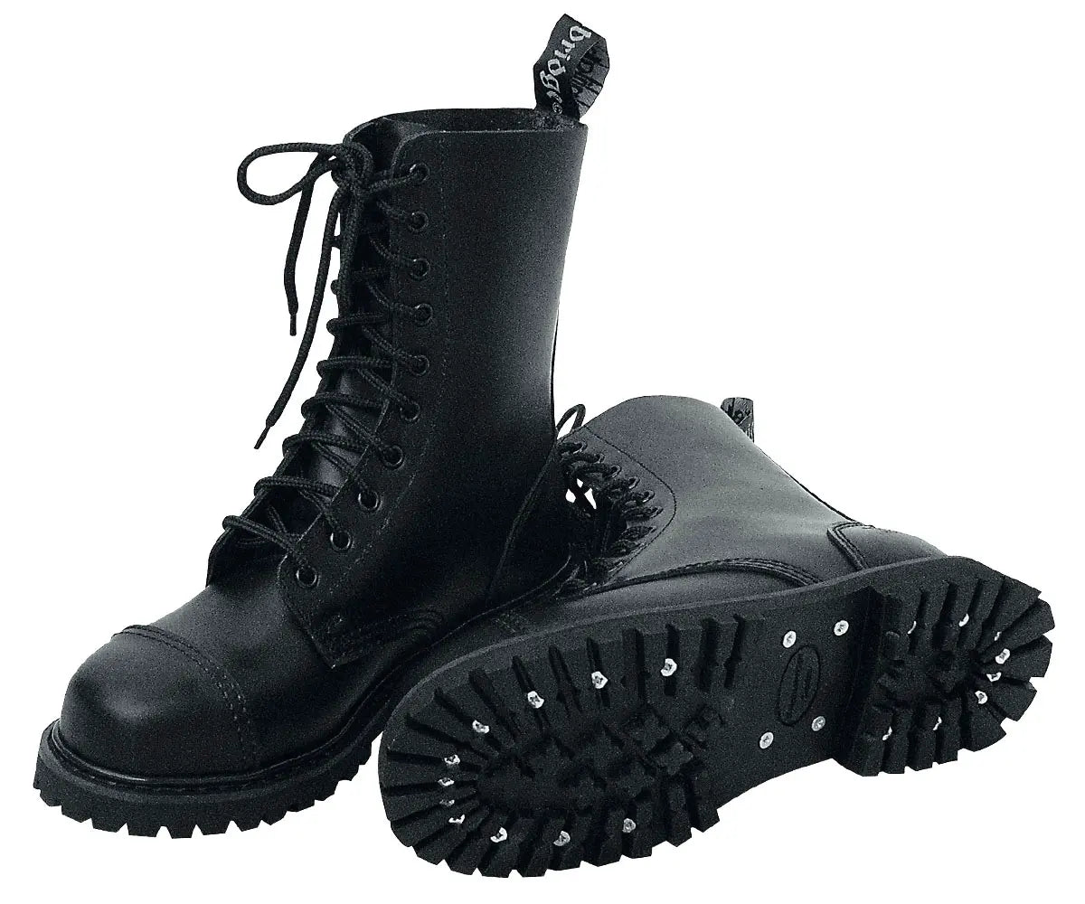 Bei PICK UP in Düsseldorf findest Du Knightsbridge London, Ranger, 10 Loch Boot, Black  und viel mehr von COMMANDO