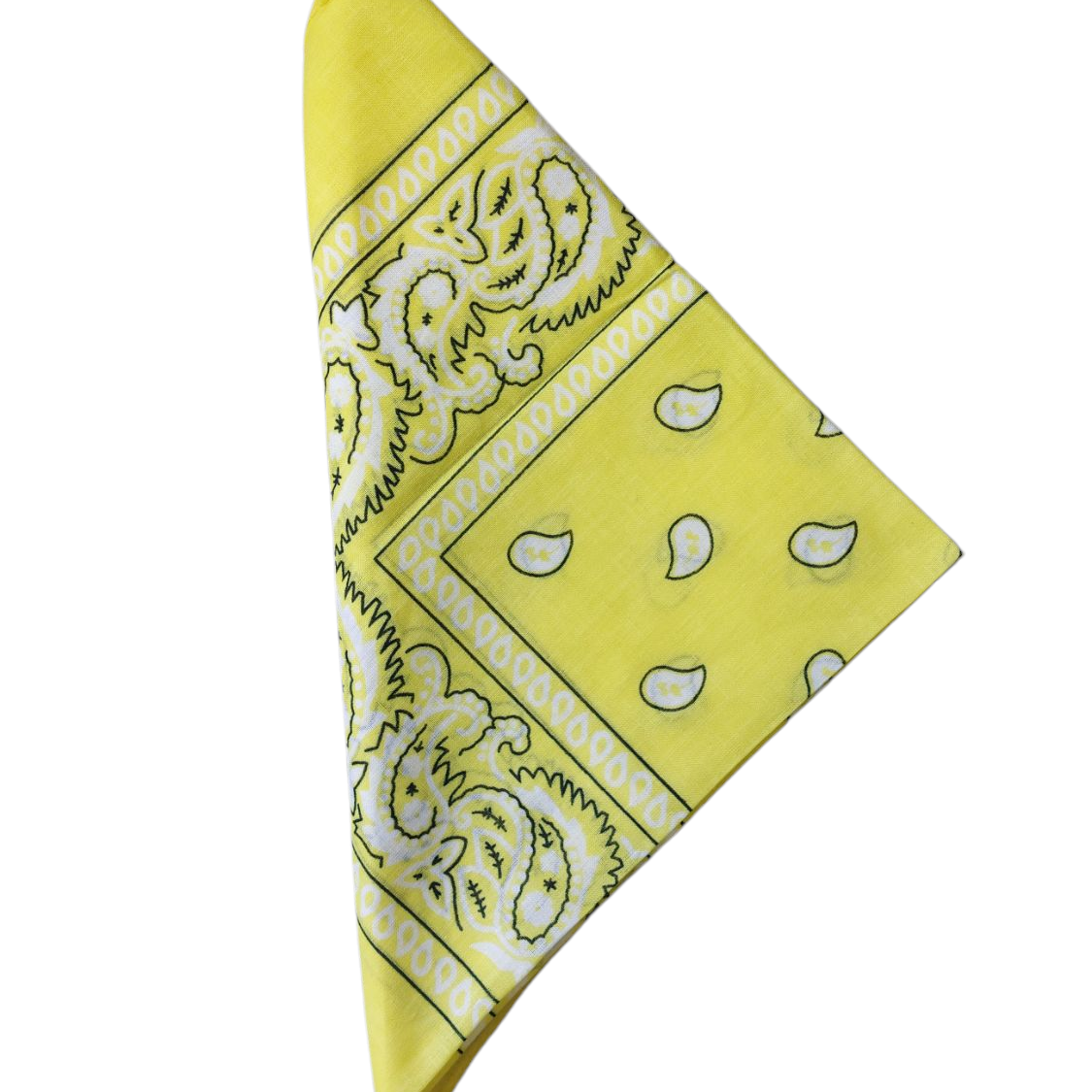 PICK UP 78, Bandana, gelb – Seitenansicht | PICK UP Düsseldorf
