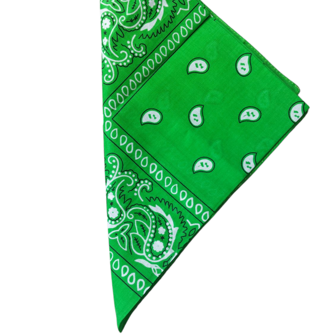 PICK UP 78, Bandana, apfelgrün – Seitenansicht | PICK UP Düsseldorf