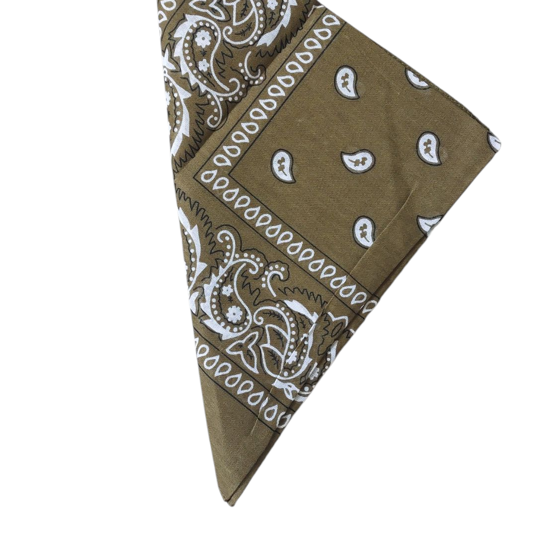PICK UP 78, Bandana, armygrün – Seitenansicht | PICK UP Düsseldorf