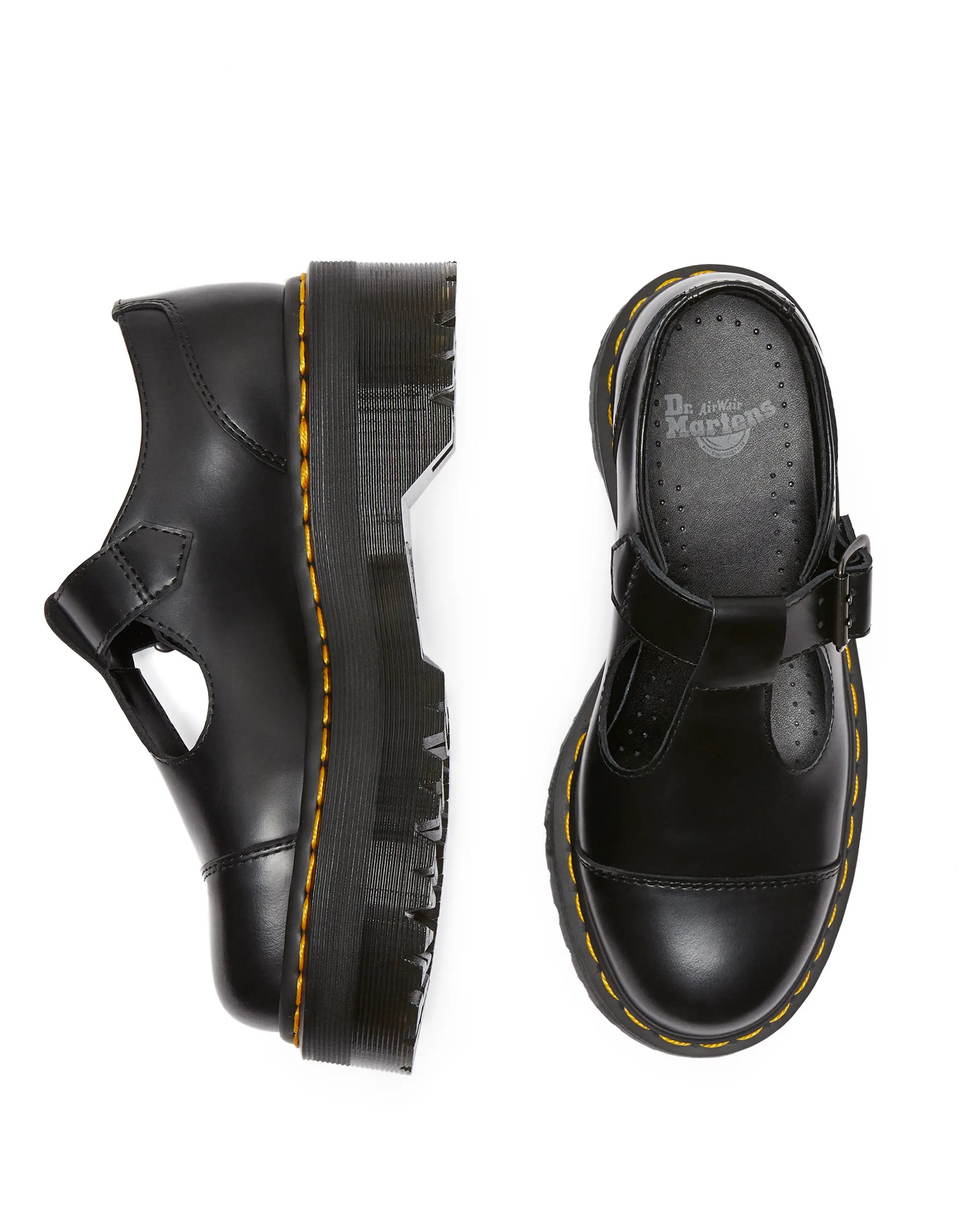 Bei PICK UP in Düsseldorf findest Du Dr. Martens, Bethan Black Polished Smooth  und viel mehr von Dr. Martens
