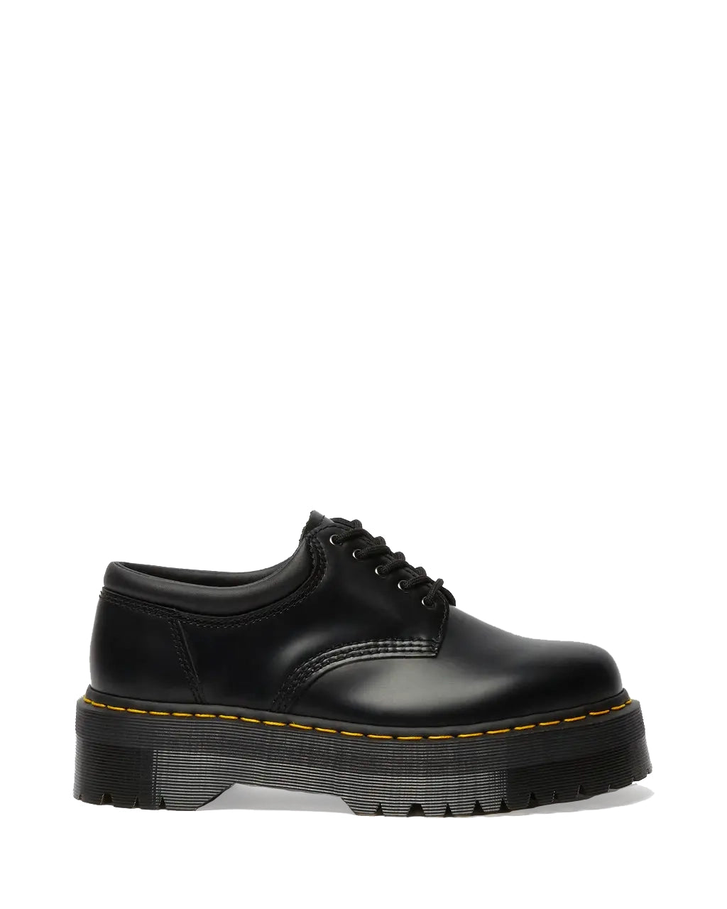 Bei PICK UP in Düsseldorf findest Du Dr. Martens, 8053 Quad Black Polished Smooth  und viel mehr von Dr. Martens