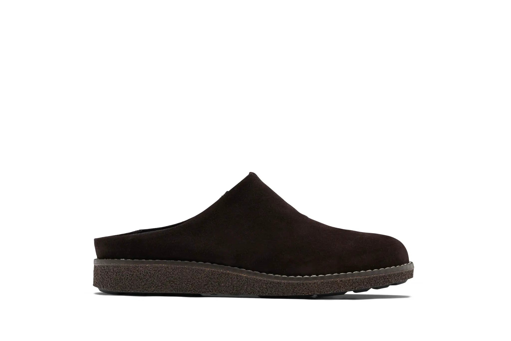 Blundstone 2688 Clog Deepest Brown Suede – Vollansicht | PICK UP Düsseldorf