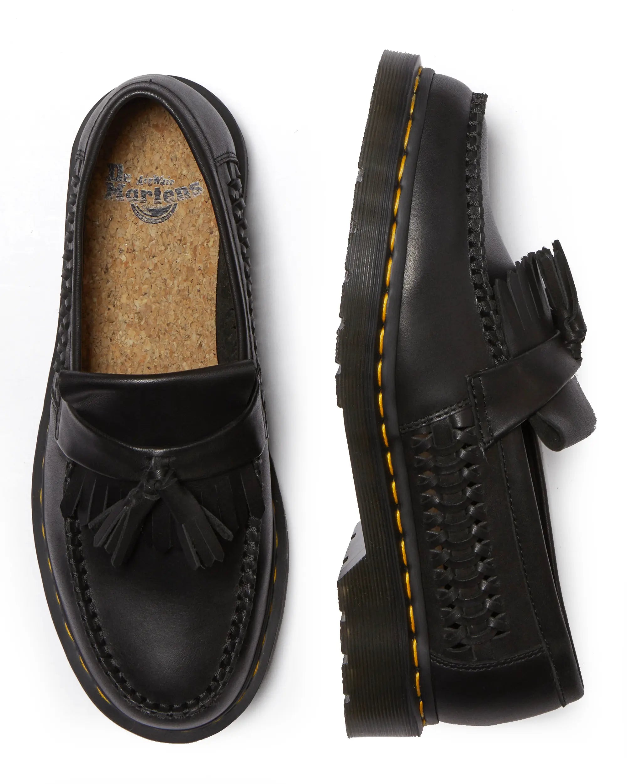 Bei PICK UP in Düsseldorf findest Du Dr. Martens, Adrian Woven Black Classic Analine und viel mehr von Dr. Martens