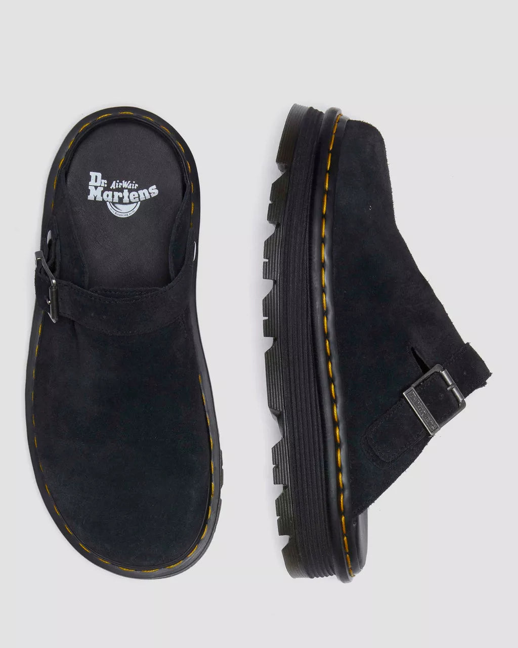 Bei PICK UP in Düsseldorf findest Du Dr. Martens, Zebzag Mule Black Eh Suede  und viel mehr von Dr. Martens