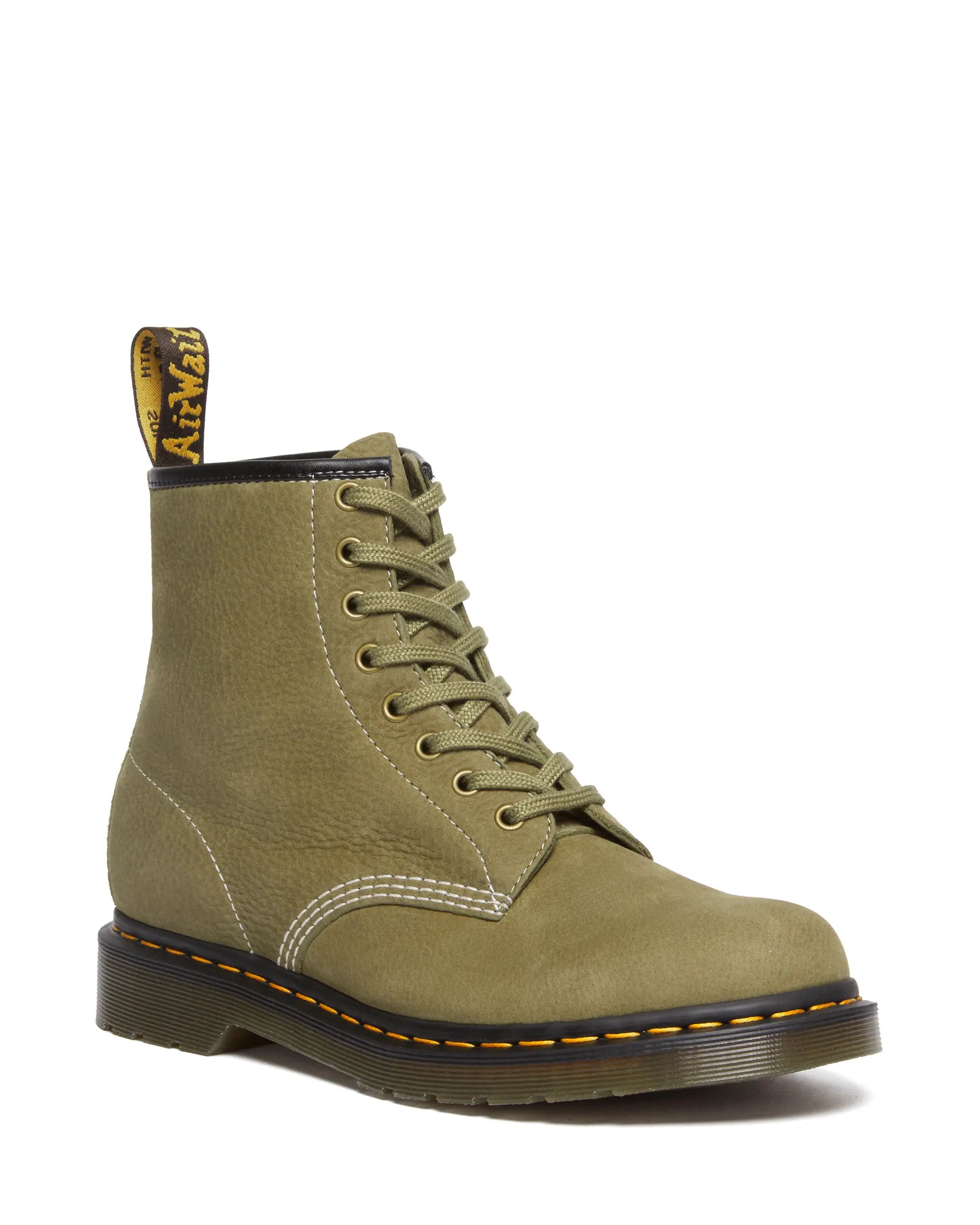 Bei PICK UP in Düsseldorf findest Du Dr. Martens, 1460 Muted Olive Tumbled Nubuck+E.H.Suede  und viel mehr von Dr. Martens