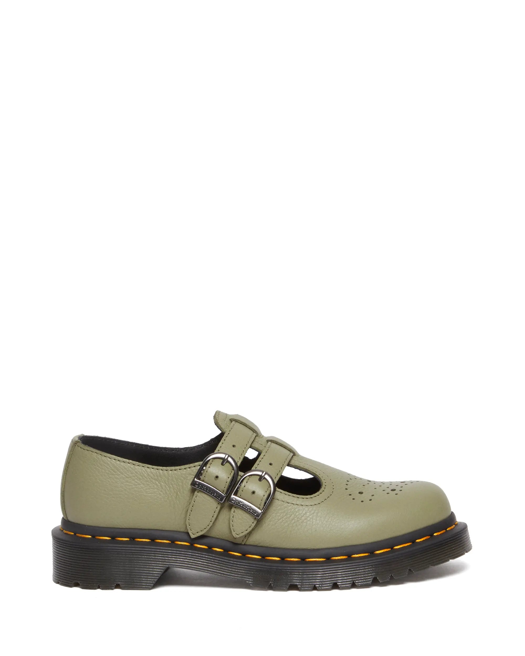 Bei PICK UP in Düsseldorf findest Du Dr. Martens, 8065 Mary Jane Muted Olive Virginia und viel mehr von Dr. Martens