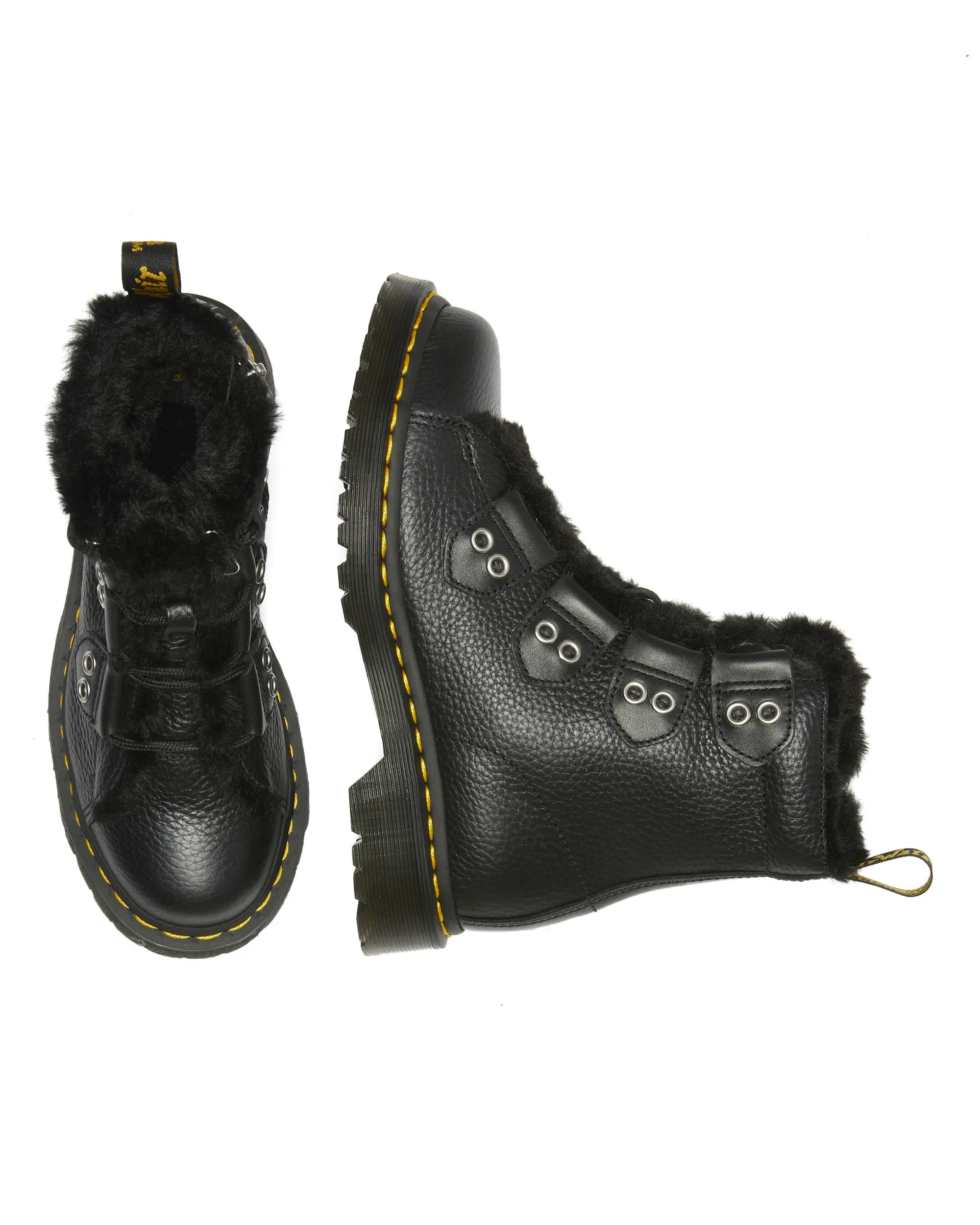 Bei PICK UP in Düsseldorf findest Du Dr. Martens, 1460 Ltt Fl Black Milled Nappa+Wanama+Milo Fur und viel mehr von Dr. Martens