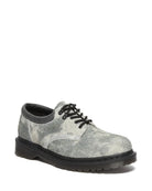 Bei PICK UP in Düsseldorf findest Du Dr. Martens, 8053 Grey Black Optical White Stonewashed Hairy Suede Cracked Effect Suede  und viel mehr von Dr. Martens