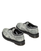 Bei PICK UP in Düsseldorf findest Du Dr. Martens, 8053 Grey Black Optical White Stonewashed Hairy Suede Cracked Effect Suede  und viel mehr von Dr. Martens