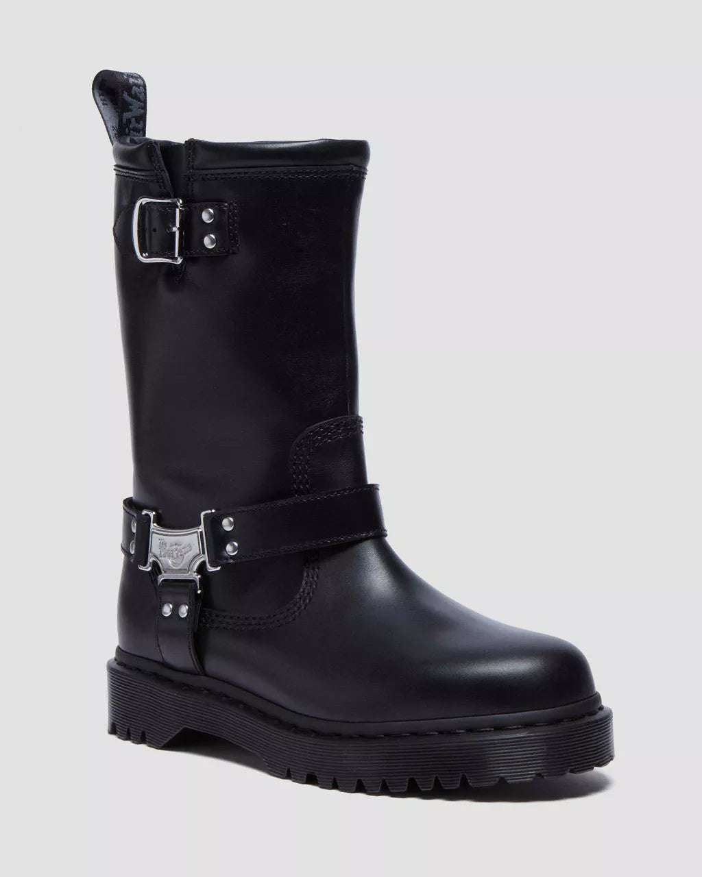 Bei PICK UP in Düsseldorf findest Du Dr. Martens, Anistone Hi - Hohe, schwarze Biker Boots - Leder  und viel mehr von Dr. Martens