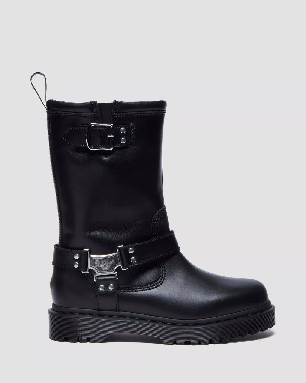 Bei PICK UP in Düsseldorf findest Du Dr. Martens, Anistone Hi - Hohe, schwarze Biker Boots - Leder  und viel mehr von Dr. Martens