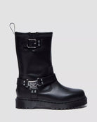 Bei PICK UP in Düsseldorf findest Du Dr. Martens, Anistone Hi - Hohe, schwarze Biker Boots - Leder  und viel mehr von Dr. Martens
