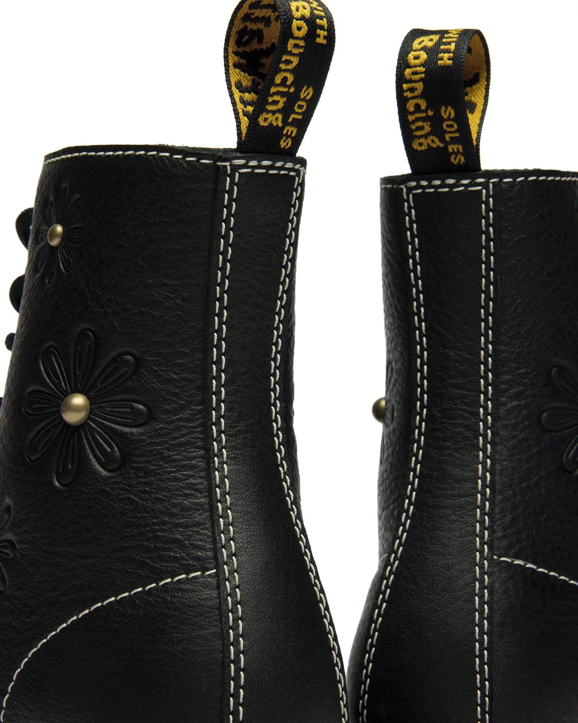 Dr. Martens 1460 Pascal Flower Black Grizzly – Detailansicht | PICK UP Düsseldorf