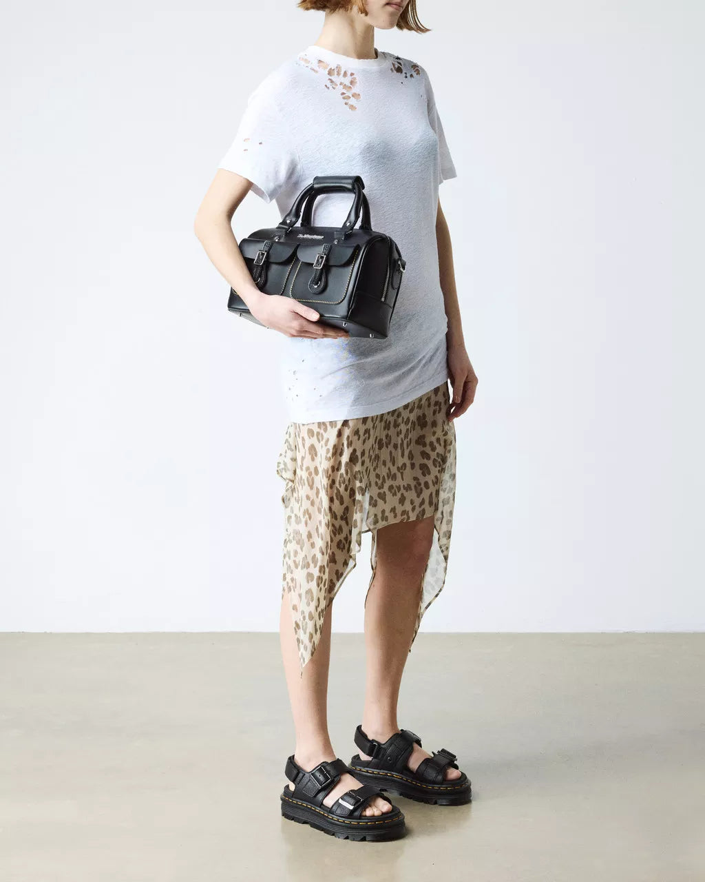 Dr. Martens Zebzag Sandal Black Pisa – Seitenansicht | PICK UP Düsseldorf