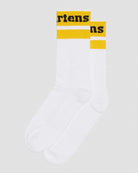 Bei PICK UP in Düsseldorf findest Du Dr.Martens, SOCKS, Athletic Logo, White + Yellow  und viel mehr von Dr. Martens