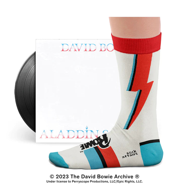 Bei PICK UP in Düsseldorf findest Du Sock Affairs, David Bowie, Aladdin Sane Socks  und viel mehr von Heel Tread LDA