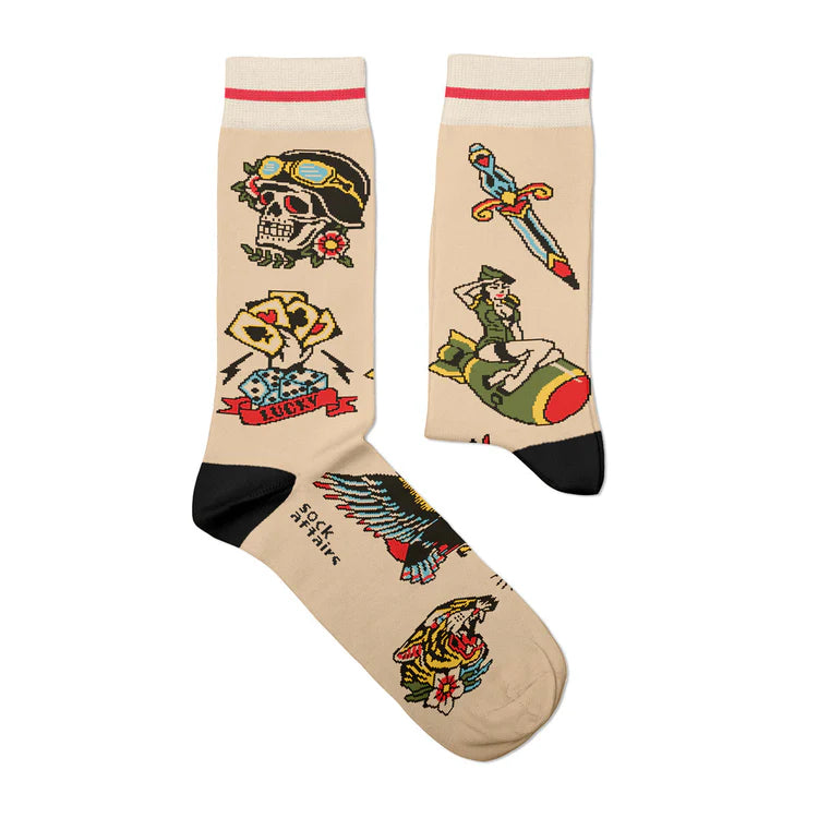 Bei PICK UP in Düsseldorf findest Du Sock Affairs, American War und viel mehr von Heel Tread LDA