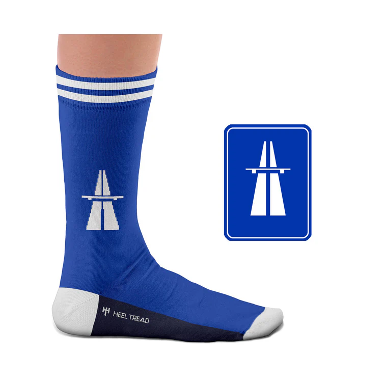 Sock Affairs, Petrolhead Collection, Autobahn – Sohle | PICK UP Düsseldorf