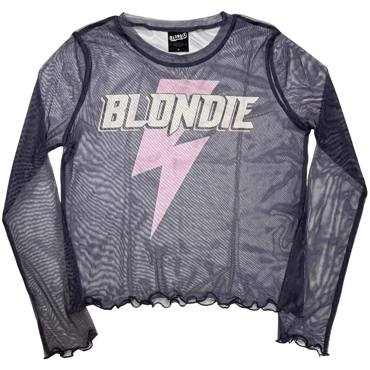 Blondie Lightning Strike Mesh Crop – Produktansicht | PICK UP Düsseldorf