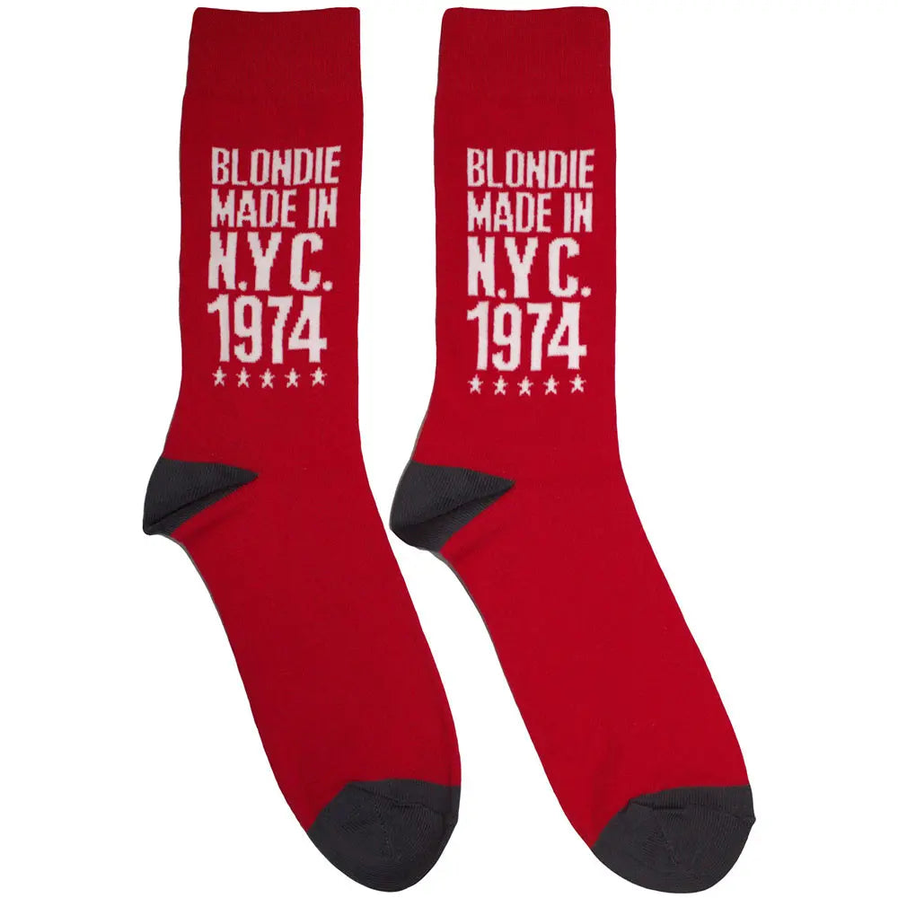 PHD/RockOff Socks, Blondie, Made In NYC '74, Red – Produktfoto | PICK UP Düsseldorf