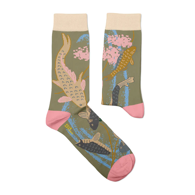 Bei PICK UP in Düsseldorf findest Du Sock Affairs, Carps Swimming Socks und viel mehr von Heel Tread LDA