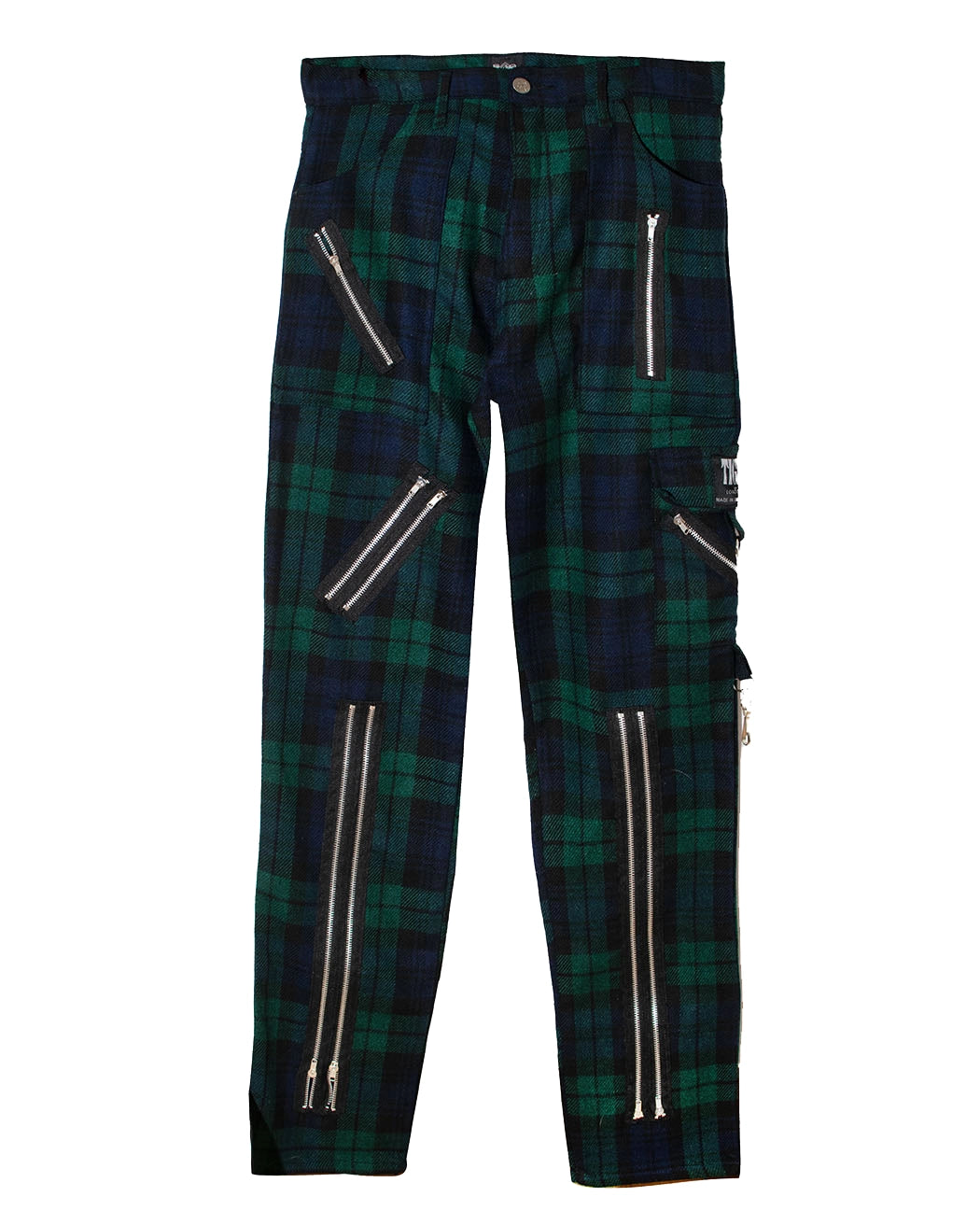 Bei PICK UP in Düsseldorf findest Du Tiger of London, Zip Bondage Tartan Pant, Green  und viel mehr von Tiger of London