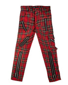 Bei PICK UP in Düsseldorf findest Du Tiger of London, Zip Bondage Tartan Pant, Red  und viel mehr von Tiger of London