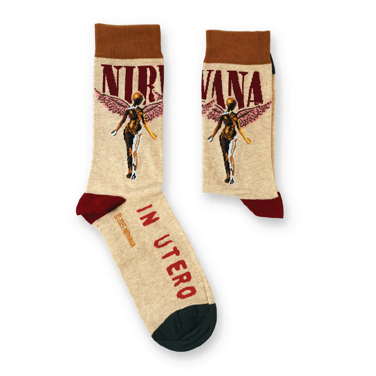Sock Affairs, Music Collection, Nirvana In Utero 1993 – Seitenansicht | PICK UP Düsseldorf