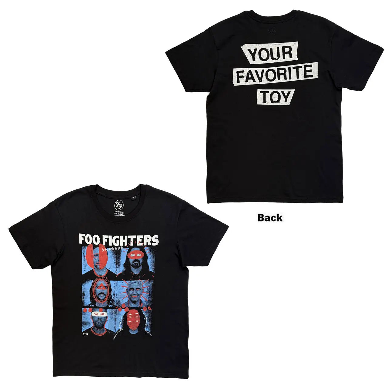 Bandshirt, FooFighters, Your Favourite Toy – Produktansicht | PICK UP Düsseldorf