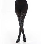 Bei PICK UP in Düsseldorf findest Du Pamela Mann, Flocked Tights Musical Notes Black  und viel mehr von PAMELA MANN