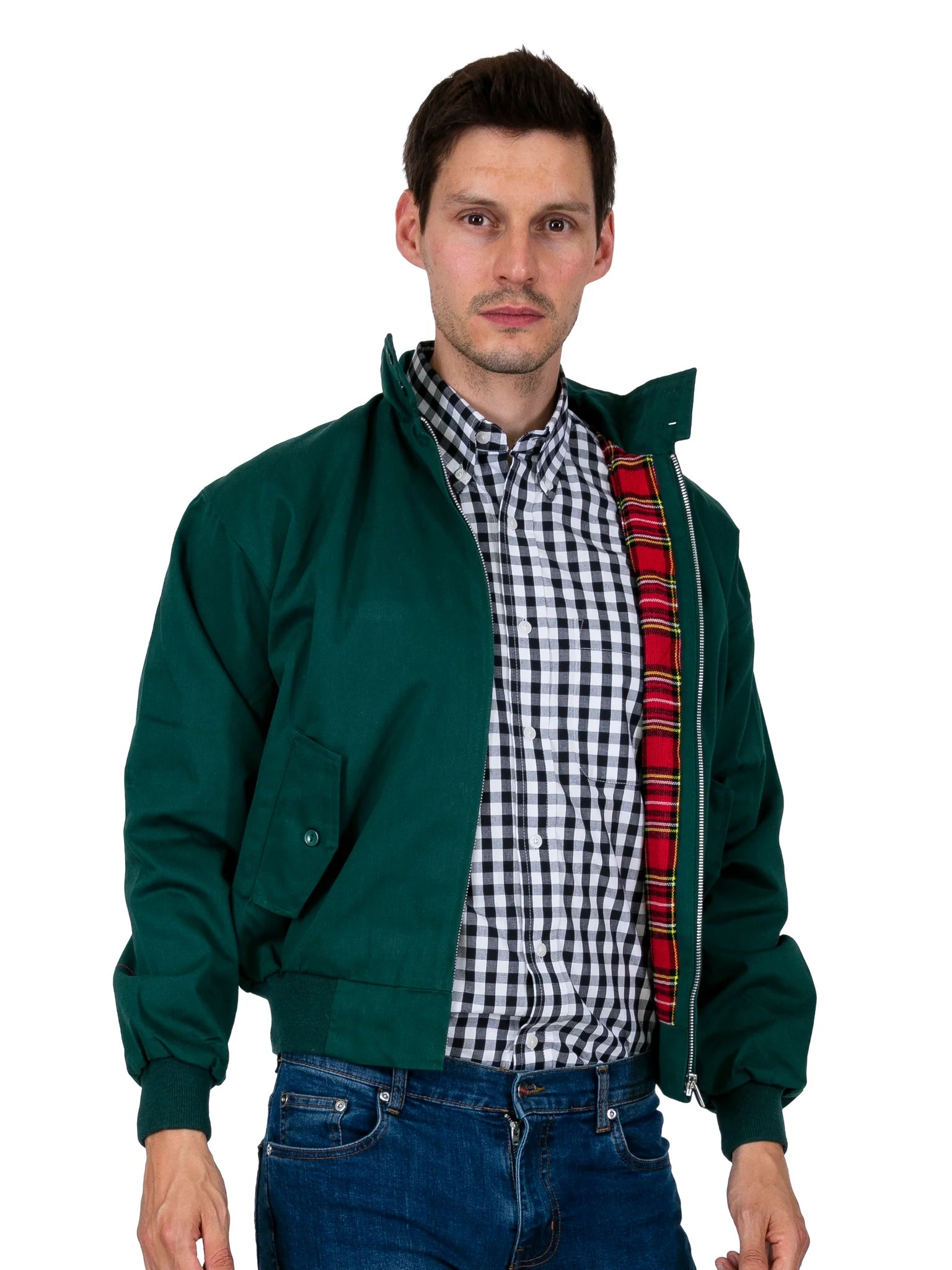 Relco, Harrington, Bottle Green – Vollansicht | PICK UP Düsseldorf