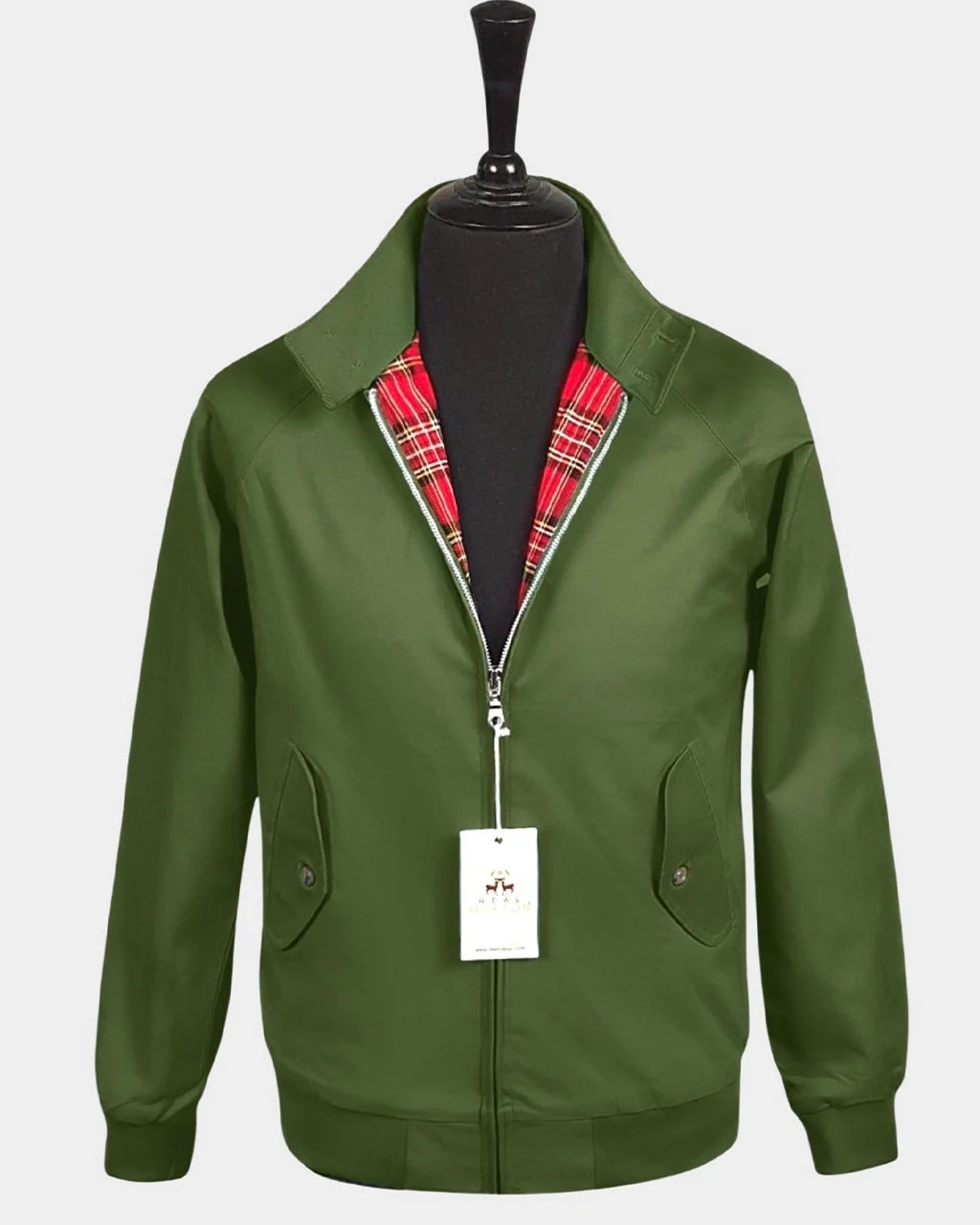 HOXTON HARRINGTON OLIVE – Seitenansicht | PICK UP Düsseldorf