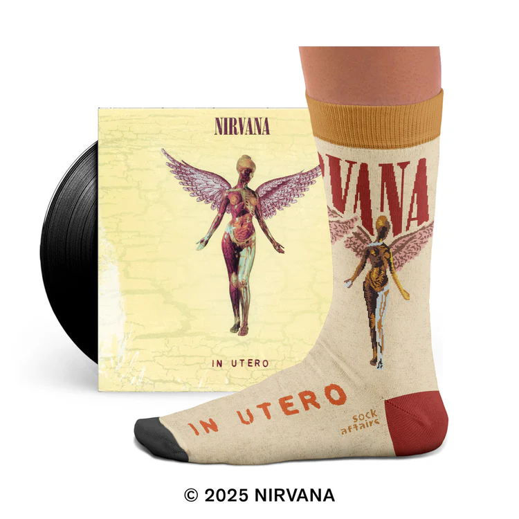 Sock Affairs, Music Collection, Nirvana In Utero 1993 – Rückansicht | PICK UP Düsseldorf