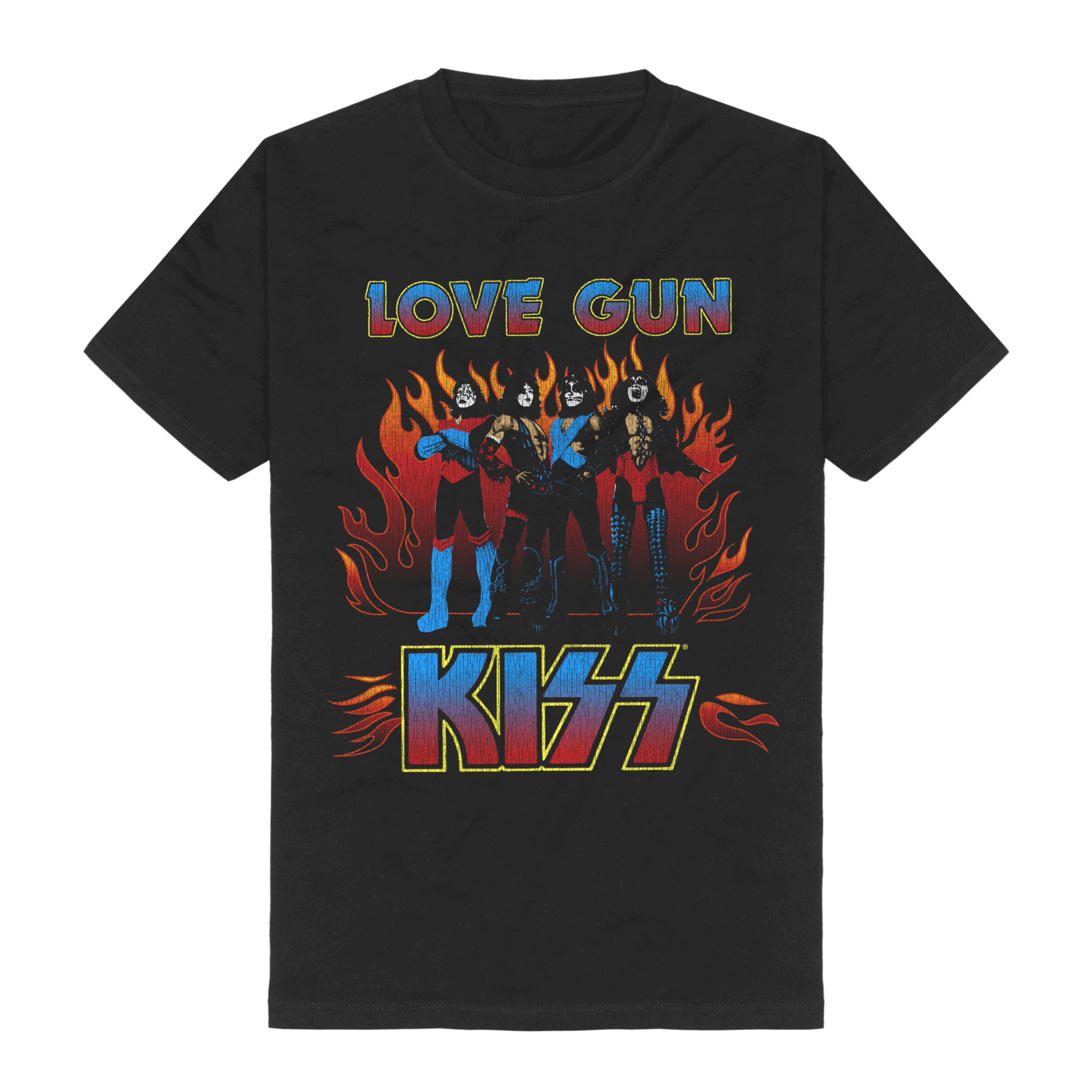 Bei PICK UP in Düsseldorf findest Du Bandshirt, Kiss, Love Gun und viel mehr von BRAVADO UNIVERSAL