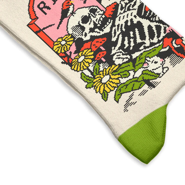 Bei PICK UP in Düsseldorf findest Du Sock Affairs, Learn About Recycling Socks  und viel mehr von Heel Tread LDA