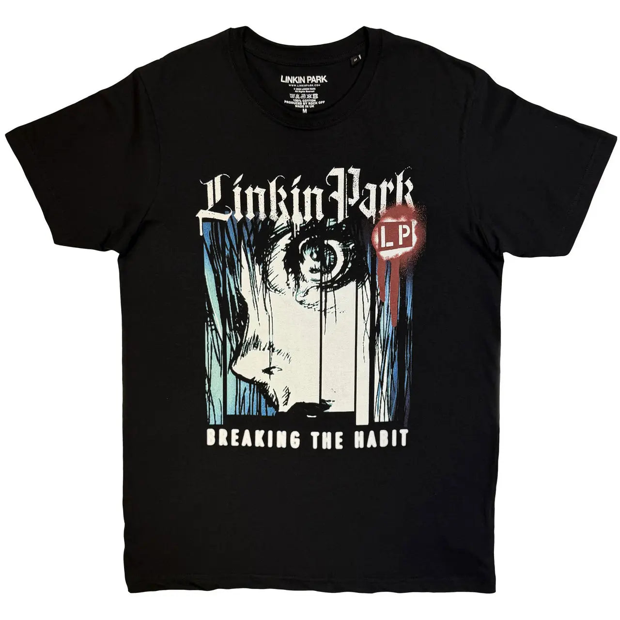 Bandshirt, Linkin Park, Face – Produktansicht | PICK UP Düsseldorf