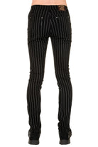 Bei PICK UP in Düsseldorf findest Du Run & Fly, JM1151, Pinstripe Skinny Jeans, black  und viel mehr von RUN & FLY