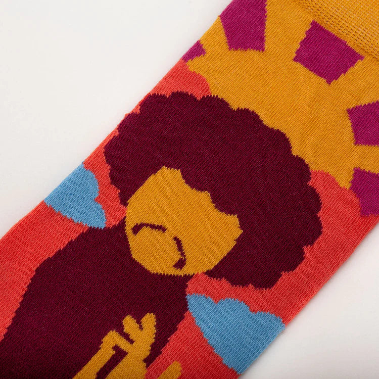 Bei PICK UP in Düsseldorf findest Du Sock Affairs, Trippy Guitar Socks und viel mehr von Heel Tread LDA