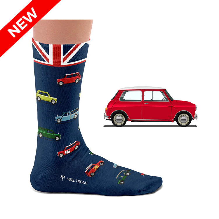 Bei PICK UP in Düsseldorf findest Du Sock Affairs, BRITISH CARS  und viel mehr von Heel Tread LDA