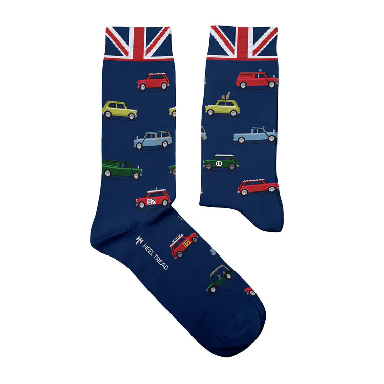 Bei PICK UP in Düsseldorf findest Du Sock Affairs, BRITISH CARS  und viel mehr von Heel Tread LDA