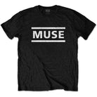 Bei PICK UP in Düsseldorf findest Du Bandshirt, Muse Unisex T-Shirt: White Logo (Black)  und viel mehr von PHD/RockOff