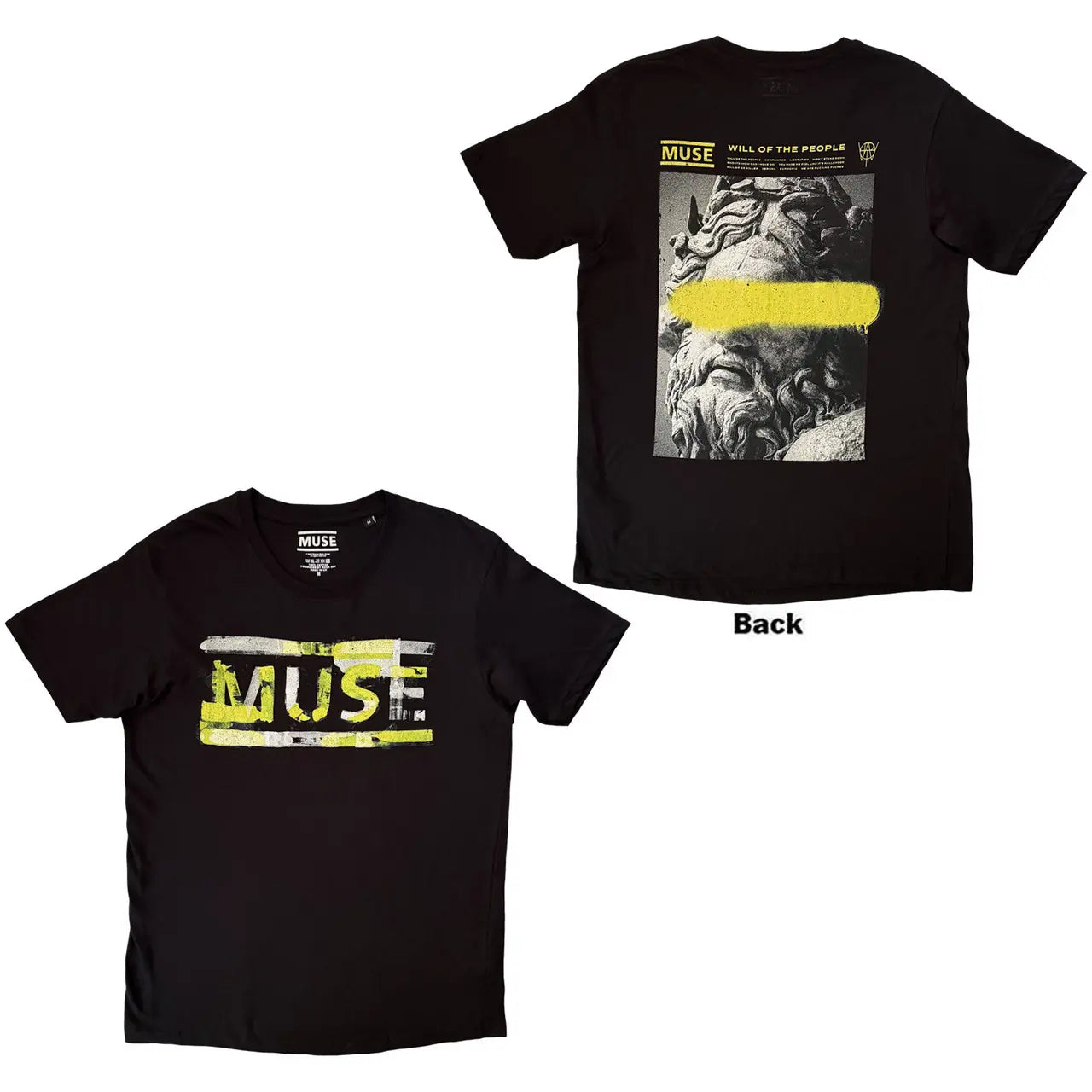 Bandshirt, Muse, Will Of The People – Produktansicht | PICK UP Düsseldorf