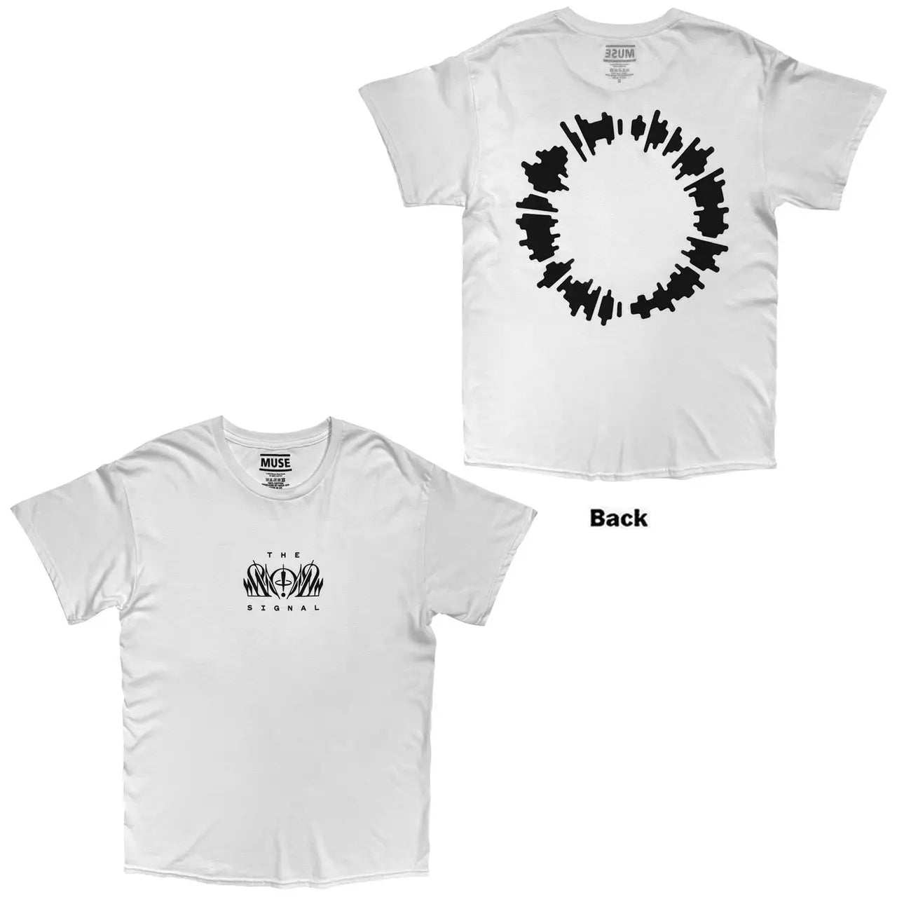 Bandshirt, Muse, The Wow Signal – Produktansicht | PICK UP Düsseldorf