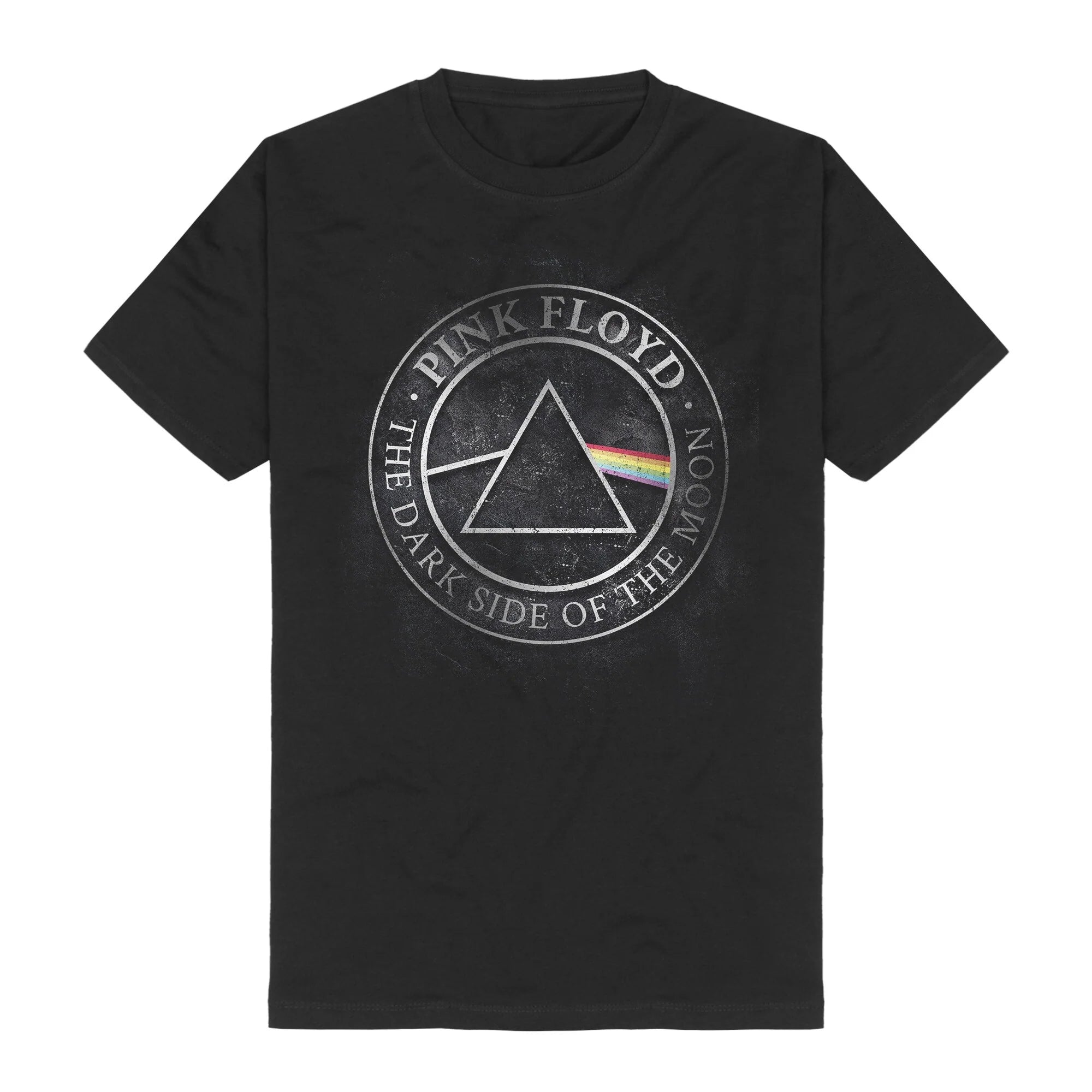 Pink Floyd DSOTM Metal Sign T-Shirt – offizielles Bandshirt schwarz