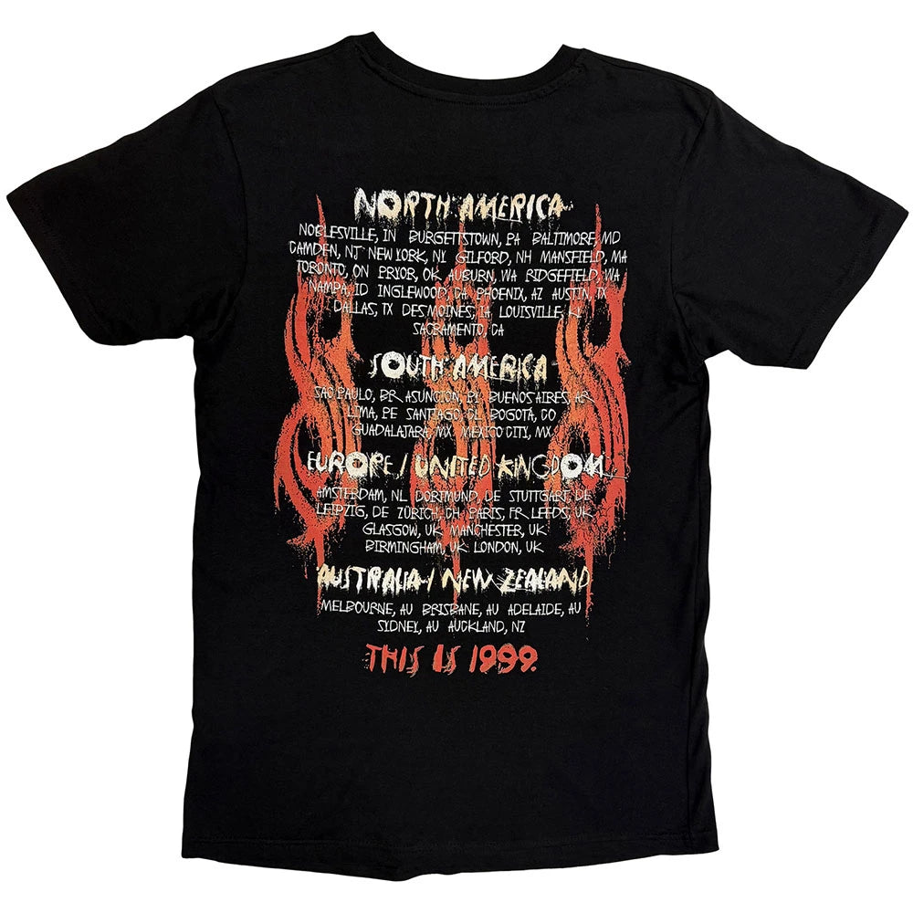 Bandshirt, Slipknot, North American Tour '99 – Ansicht 2 | PICK UP Düsseldorf