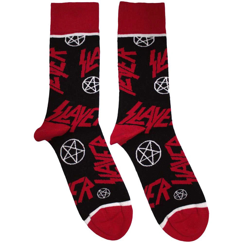 Socks, Slayer, Logos and Pentagrams – Produktansicht | PICK UP Düsseldorf