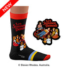 Bei PICK UP in Düsseldorf findest Du Sock Affairs, Let's Summon Demons Socks  und viel mehr von Heel Tread LDA