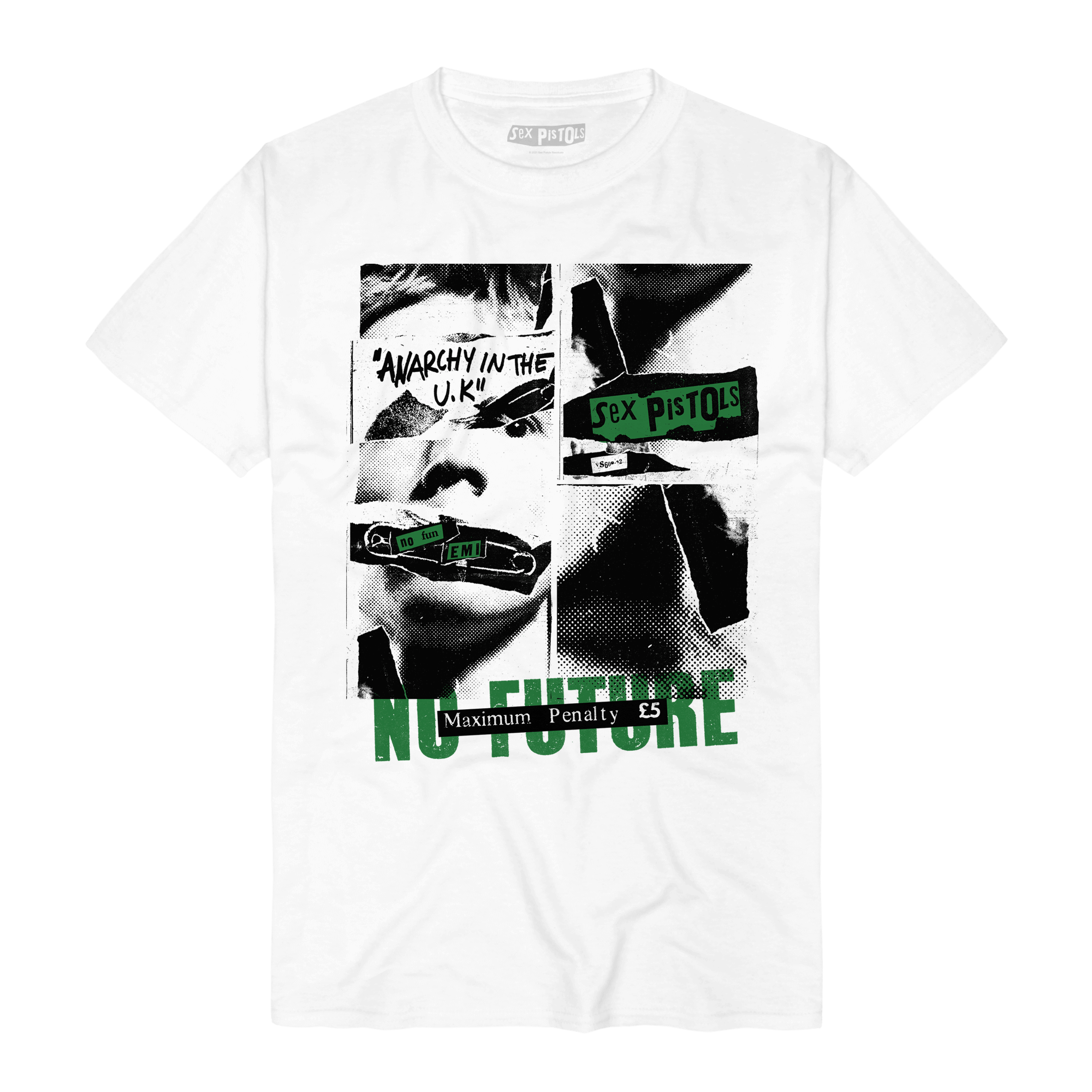 Bei PICK UP in Düsseldorf findest Du Bandshirt, Sex Pistols, No Future und viel mehr von BRAVADO UNIVERSAL